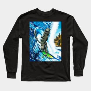 Moai Shack Long Sleeve T-Shirt